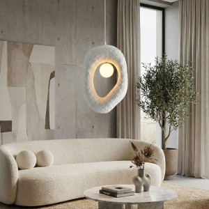 Φωτιστικό οροφής Zoga G9 fiberglass μονόφωτο χρώμα λευκό 30x12x90εκ.