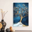 Πίνακας σε καμβά "Golden Tree" ψηφιακής εκτύπωσης 70x100x3εκ.