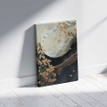 Πίνακας σε καμβά "Golden Moon" ψηφιακής εκτύπωσης 70x100x3εκ.