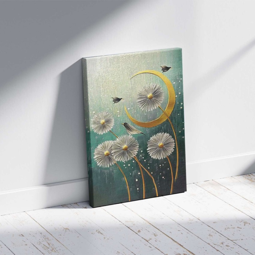 Πίνακας σε καμβά "Wildflowers" ψηφιακής εκτύπωσης 70x100x3εκ.