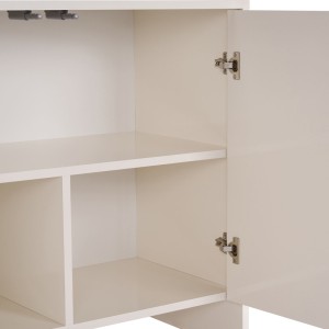 Μπουφές Aurelia χρώμα κρεμ 180x45x80εκ.