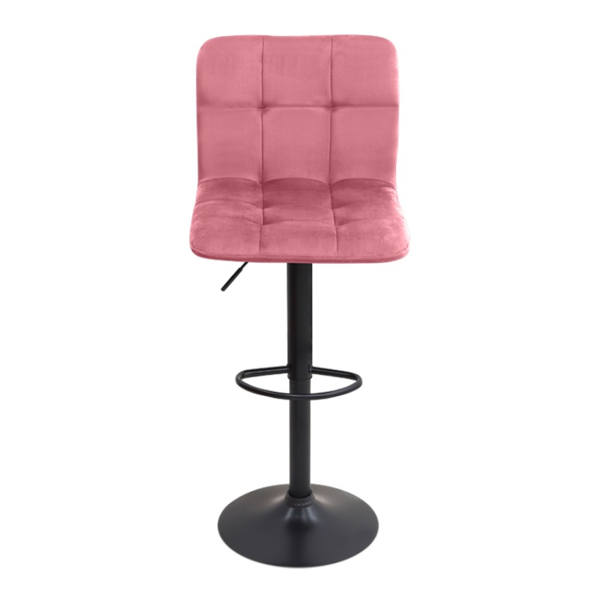 Σκαμπό μπαρ Carmelo με ρυθμιζόμενο ύψος βελούδο σάπιο μήλο - βάση μαύρο ματ 45x42x90/113εκ. Σκαμπό μπαρ Carmelo με ρυθμιζόμενο ύψος βελούδο σάπιο μήλο - βάση μαύρο ματ 45x42x90/113εκ.