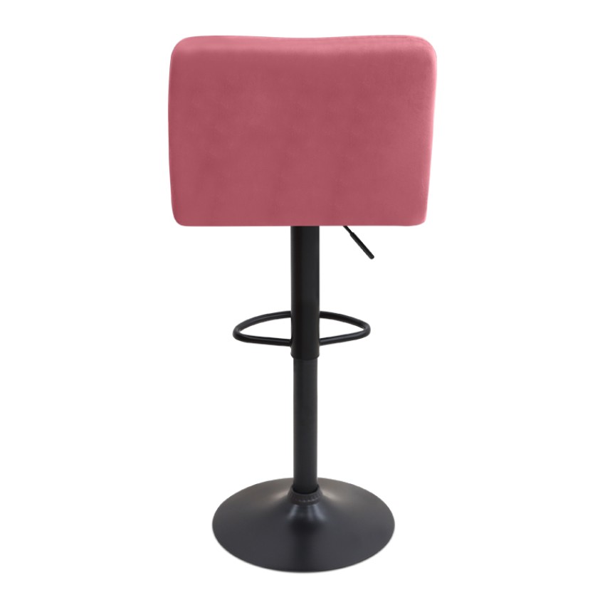 Σκαμπό μπαρ Carmelo με ρυθμιζόμενο ύψος βελούδο σάπιο μήλο - βάση μαύρο ματ 45x42x90/113εκ. Σκαμπό μπαρ Carmelo με ρυθμιζόμενο ύψος βελούδο σάπιο μήλο - βάση μαύρο ματ 45x42x90/113εκ.
