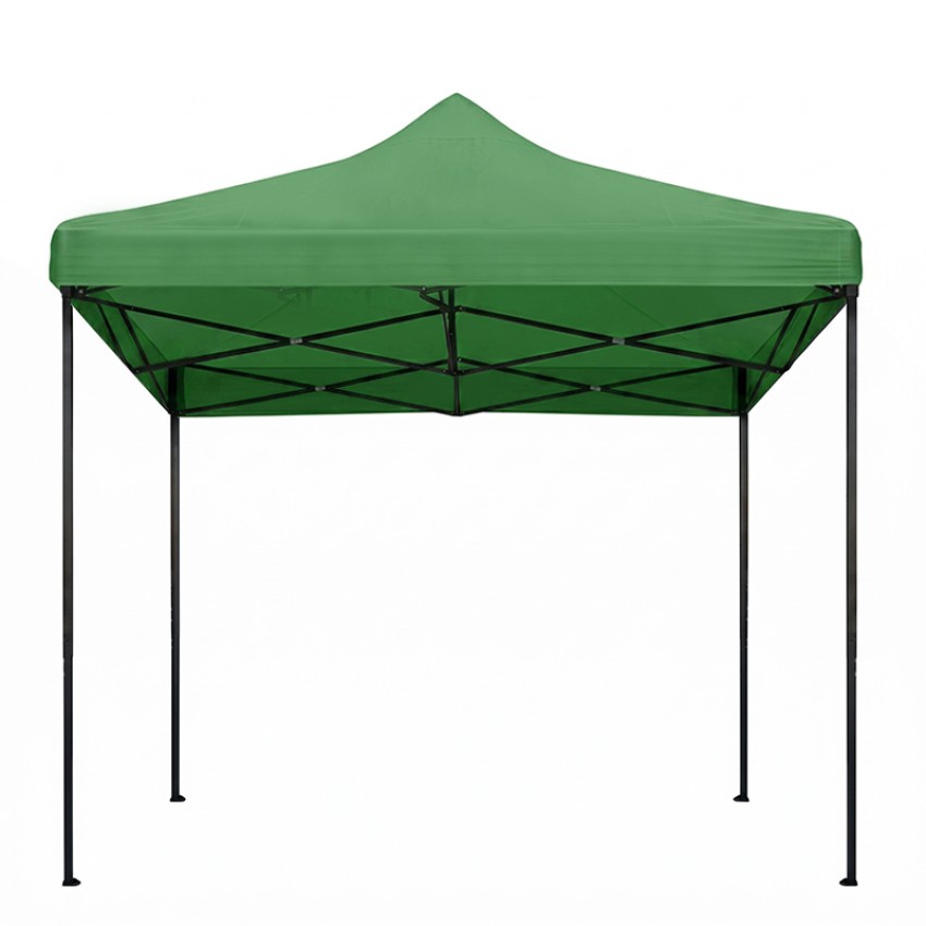 Κιόσκι - Gazebo Bari πτυσσόμενο μεταλλικός σκελετός - αδιάβροχο ύφασμα χρώμα πράσινο 3x3x3,10m.
