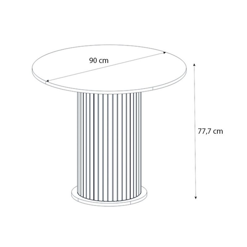 Σετ τραπεζαρία 5τμχ Bohema - Chiara χρώμα μαύρο/sepet oak - πράσινο Ø90x77,7εκ. Σετ τραπεζαρία 5τμχ Bohema - Chiara χρώμα μαύρο/sepet oak - πράσινο Ø90x77,7εκ.