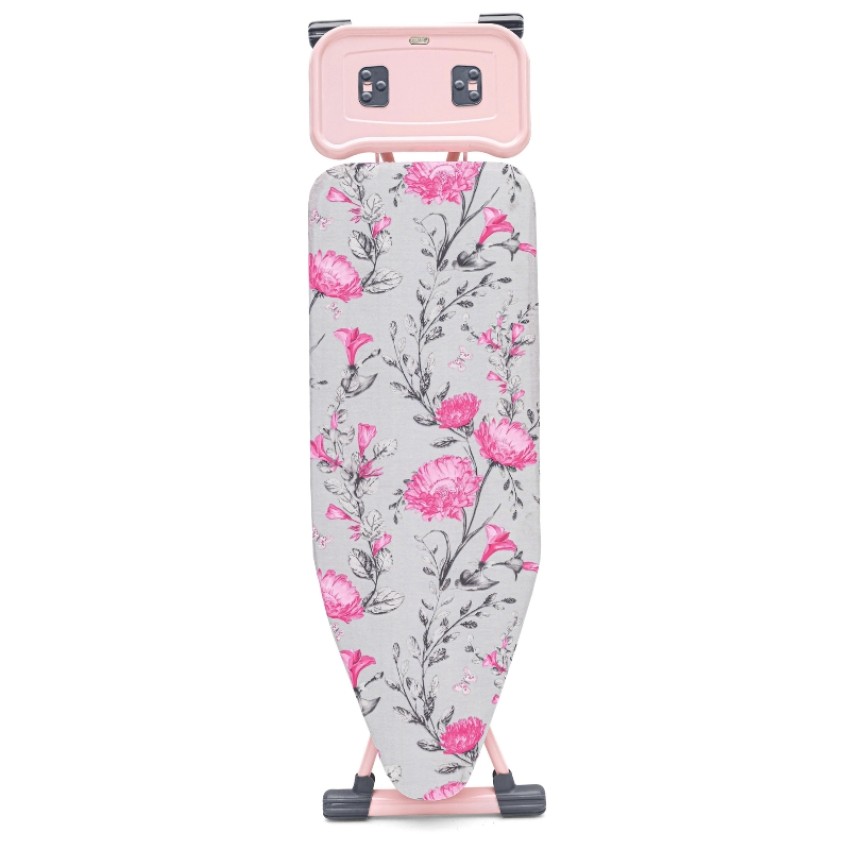 Σιδερώστρα ρούχων Adriana Perilla μεταλλική χρώμα ροζ 125x45x93εκ. Σιδερώστρα ρούχων Adriana Perilla μεταλλική χρώμα ροζ 125x45x93εκ.