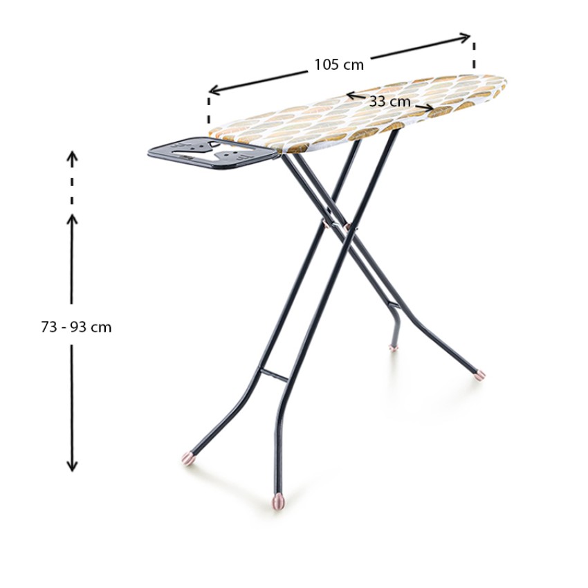 Σιδερώστρα ρούχων Eko Class Perilla μεταλλική ανθρακί 105x33x93εκ. Σιδερώστρα ρούχων Eko Class Perilla μεταλλική ανθρακί 105x33x93εκ.