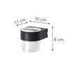 Inlight Φωτιστικό οροφής LED 75W 3CCT (by switch on base) D:80cm (6094-A-Black)