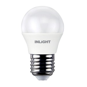 E27 LED G45 5,5watt 6500K Ψυχρό Λευκό (7.27.05.12.3)