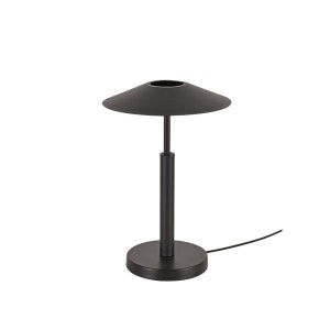 Inlight Επιτραπέζιο φωτιστικό σε μαύρο χρώμα LED 10W D:28x45cm (3063-Black)