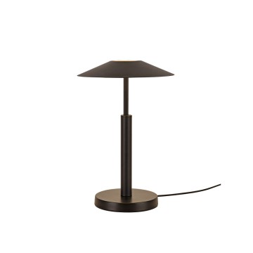 Inlight Επιτραπέζιο φωτιστικό σε μαύρο χρώμα LED 10W D:28x45cm (3063-Black)