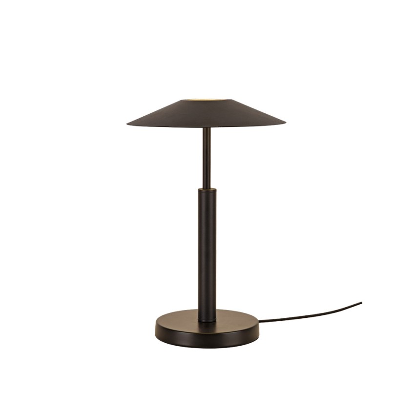 Inlight Επιτραπέζιο φωτιστικό σε μαύρο χρώμα LED 10W D:28x45cm (3063-Black)