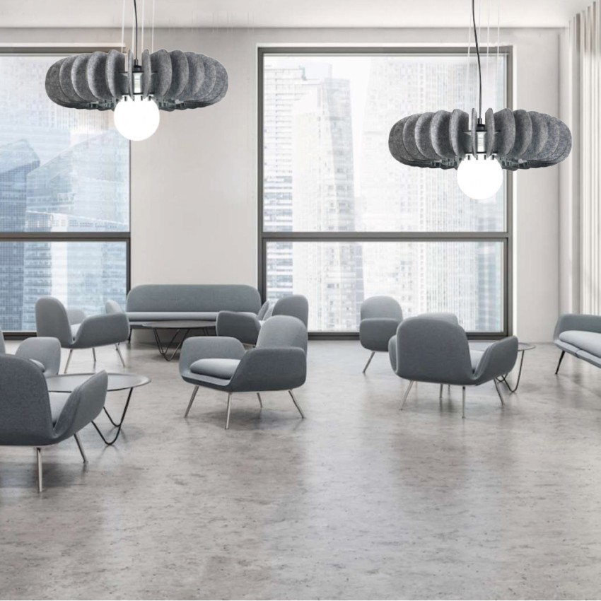 Inlight Acoustic Light 1xE27 Pendant Light D:50x12cm (4059)