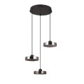 Inlight Κρεμαστό φωτιστικό LED απο μαύρο μέταλλο και φιμέ γυαλί, 35x200cm, 3CCT (Θερμό- Φυσικό- Ψυχρό Φως), Φωτεινότητα 3960LMκαι 3x12W (4075-3-Black/Smoky) Inlight Κρεμαστό φωτιστικό LED απο μαύρο μέταλλο και φιμέ γυαλί, 35x200cm, 3CCT (Θερμό- Φυσικό- Ψυχρό Φως), Φωτεινότητα 3960LMκαι 3x12W (4075-3-Black/Smoky)