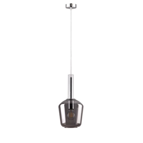 Inlight Κρεμαστό φωτιστικό από φιμέ γυαλί 1XE27 D:18x36cm (4079)