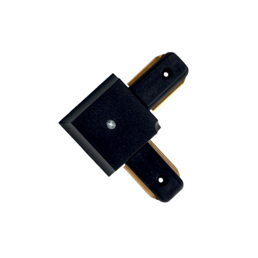 Σύνδεσμος Γωνία Μαύρος Μονοφασικής Ράγας (TC002-BL)