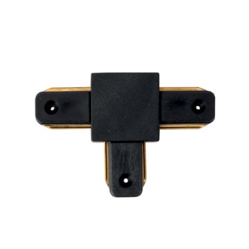 Σύνδεσμος Τ Μαύρος Μονοφασικής Ράγας (TC003-BL)