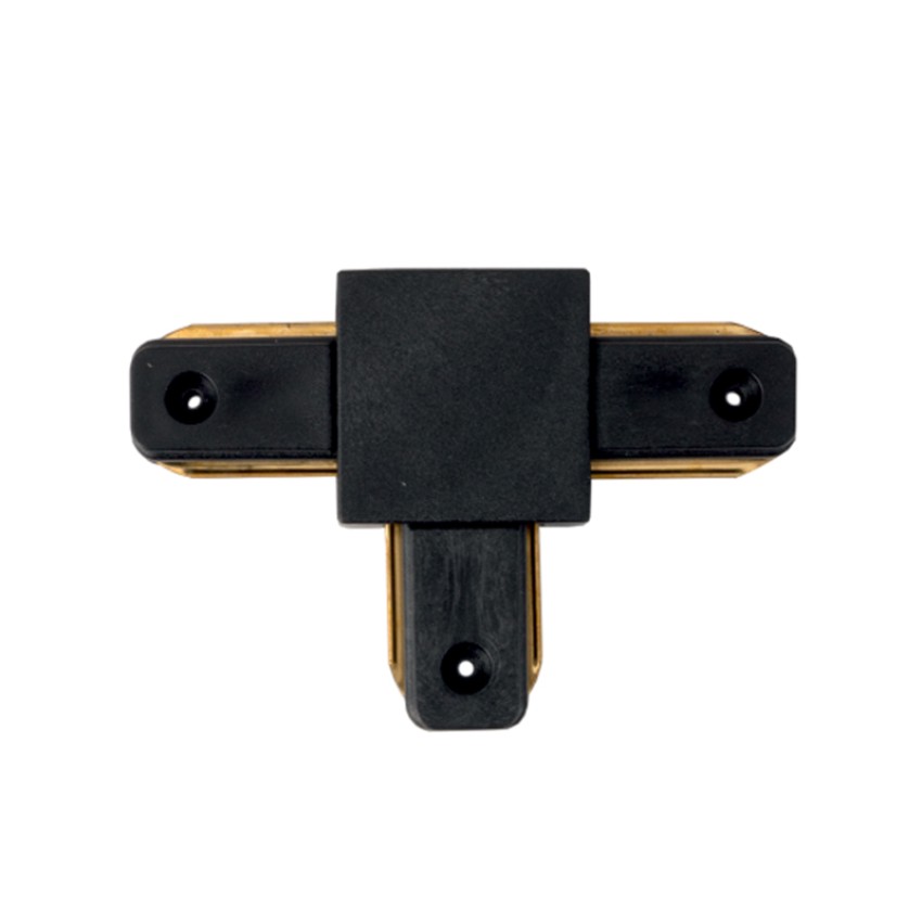 Σύνδεσμος Τ Μαύρος Μονοφασικής Ράγας (TC003-BL)