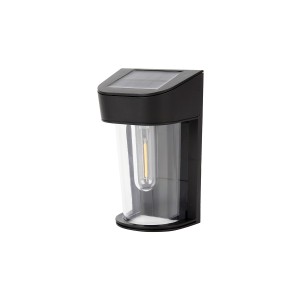 Eagle LED 2W 3000K Outdoor Wall Lamp Black D:13,3cmx8,6cmx5,8cm (80206411S)