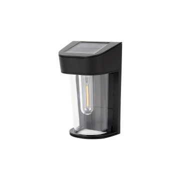Eagle LED 2W 3000K Outdoor Wall Lamp Black D:13,3cmx8,6cmx5,8cm (80206411S)