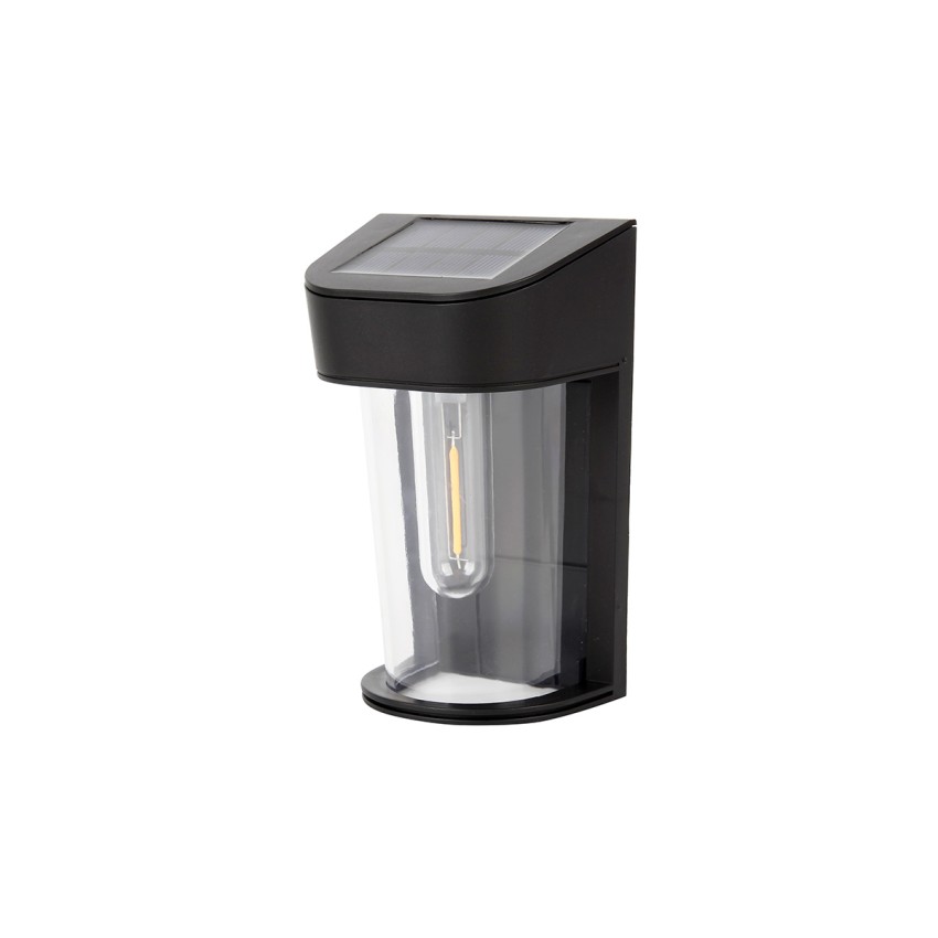 Eagle LED 2W 3000K Outdoor Wall Lamp Black D:13,3cmx8,6cmx5,8cm (80206411S)
