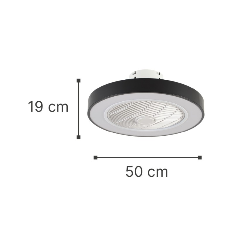 it-Lighting Chilko 36W 3CCT LED Fan Light in Golden Color (101000360)