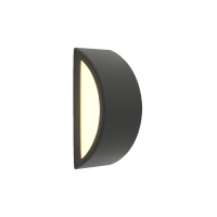 it-Lighting Clear 1xΕ27 Outdoor Up-Down Wall Lamp Anthracite D32cmx13cm (80202744)