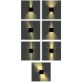 it-Lighting Emerald LED 10W 3000K Outdoor Wall Lamp White D:9,9cmx9,9cm (80203121)