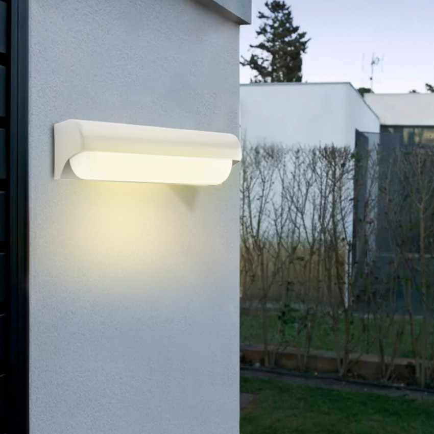 it-Lighting Erie LED 10W 3CCT Outdoor Wall Lamp Grey D:26,1cmx7cm (80203030)