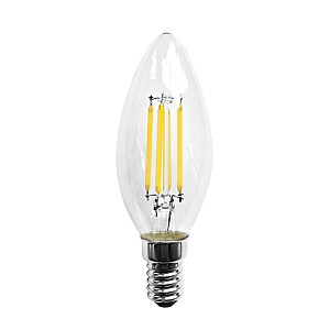 E14 LED Filament C35 5watt Φυσικό Λευκό (7.14.05.17.2)