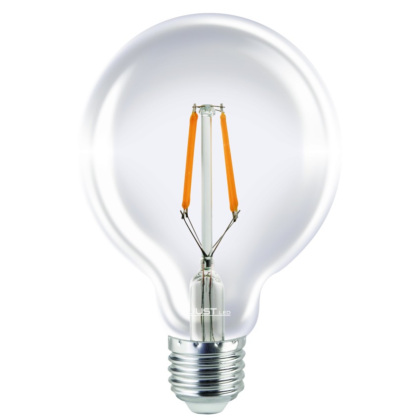 JUST LED JUSTLed-LED Filament Ε27 G125 12W 3000K Θερμό (B271212101)