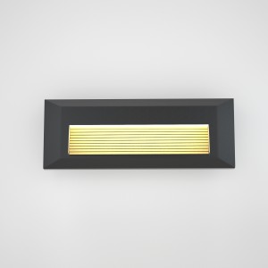 Mono Επιτοίχιο Φωτιστικό Εξωτερικού Χώρου LED 3W 3CCT σε Ανθρακί Χρώμα D:22cm x 2.8cm Mono Επιτοίχιο Φωτιστικό Εξωτερικού Χώρου LED 3W 3CCT σε Ανθρακί Χρώμα D:22cm x 2.8cm
