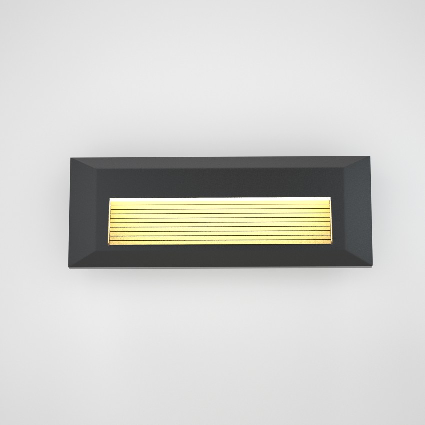 Mono Επιτοίχιο Φωτιστικό Εξωτερικού Χώρου LED 3W 3CCT σε Ανθρακί Χρώμα D:22cm x 2.8cm