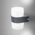 it-Lighting Athabasca LED 8W CCT Outdoor Wall Lamp Anthracite D:12cm (80203240)