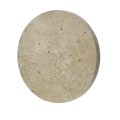 Επιτοίχιο φωτιστικό γκρι από travertine marble LED 6.5W D:25cm (43068-A)
