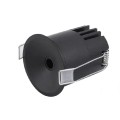 Inlight Downlight σποτ 9W 3CCT σε μαύρη απόχρωση D: 5,1x5,2cm (X00370B)