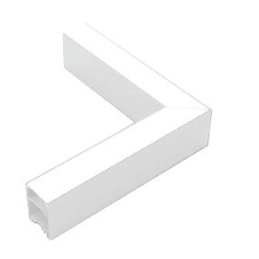 Inlight Γωνιακός σύνδεσμος LED 10W 3CCT σε λευκή απόχρωση D:16,5cmX16,5cm (L006-WH)