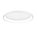 Inlight Πλαφονιέρα οροφής LED 28W 3CCT από λευκό μέταλλο και ακρυλικό D:50x5cm (42044-C-White)