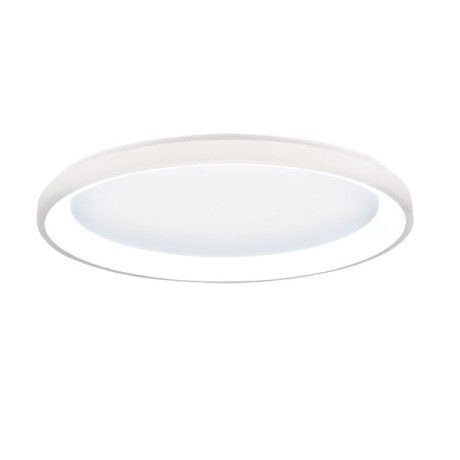 Inlight Πλαφονιέρα οροφής LED 28W 3CCT από λευκό μέταλλο και ακρυλικό D:50x5cm (42044-C-White)