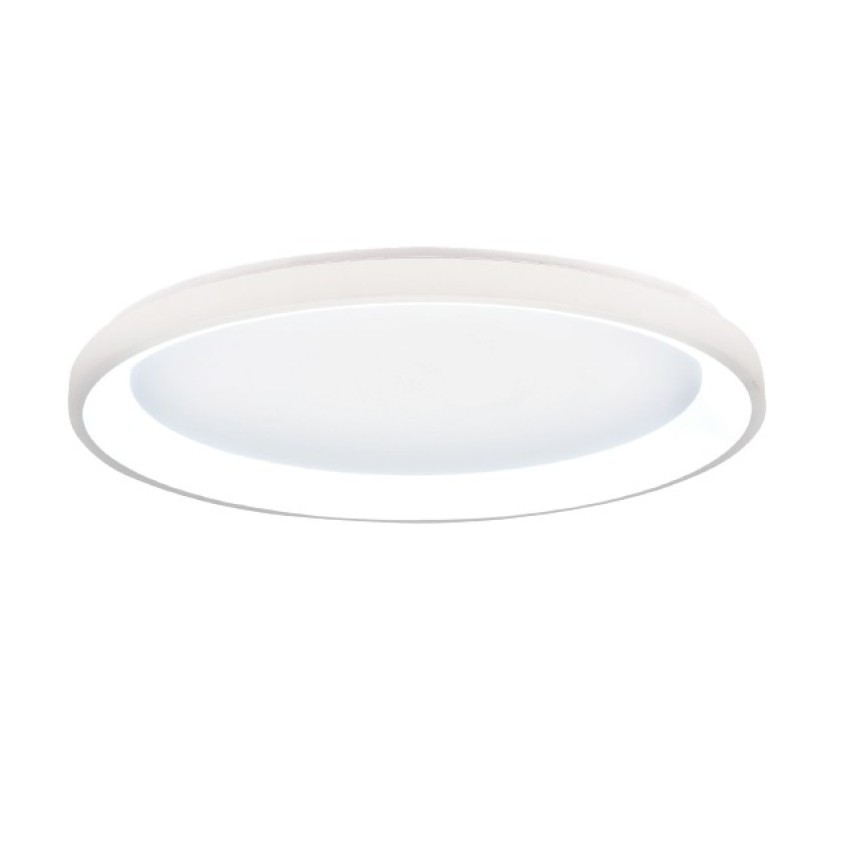 Inlight Πλαφονιέρα οροφής LED 28W 3CCT από λευκό μέταλλο και ακρυλικό D:50x5cm (42044-C-White)