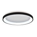 Inlight Πλαφονιέρα οροφής LED 28W 3CCT από μαύρο μέταλλο και ακρυλικό D:40x5cm (42044-C-Black)