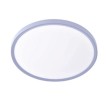 Inlight Πλαφονιέρα οροφής LED 60W 3CCT (by switch on base) σε ασημί απόχρωση D:75x2,5cm (42036-AA-Silver)
