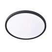 Inlight Πλαφονιέρα οροφής LED 60W 3CCT (by switch on base) σε μαύρη απόχρωση D:75x2,5cm (42036-AA-Black)
