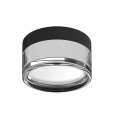 it-Lighting Ceiling LED 9W 3CCT Outdoor Ceiling Light black D:14cmx7,8cm (80301050)