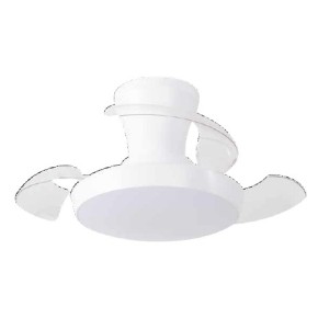 it-Lighting CLARK Ανεμιστήρας Οροφής με LED 24W, DC Μοτέρ & Smart App - Total White (102001110)