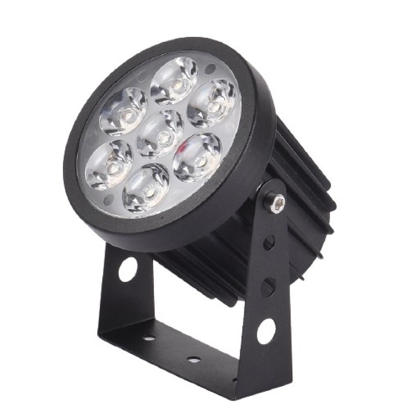 it-Lighting Crest range LED 12W RGB CCT Outdoor Wall Lamp Black D:8.5 x 12cm (80700515)