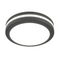 it-Lighting Klamath LED 36W 3CCT Outdoor Ceiling Light Anthracite D:30cmx5,2cm (80301140)