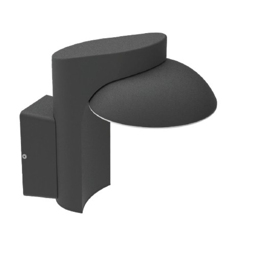 it-Lighting Wabash LED 7W 3CCT Outdoor Wall Lamp Black D:13cm (80208310)
