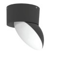 it-Lighting Wabash LED 7W 3CCT Outdoor Wall Lamp Black D:13cm (80208410)