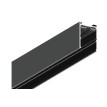 Μαγνητική ράγα 220V με κάλυμμα μαύρη D:2m (TRM20012)
